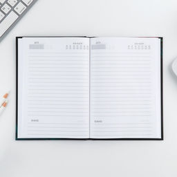 Подарочный набор «С 8 марта 2-а цветка»: ежедневник 80 листов и ручка