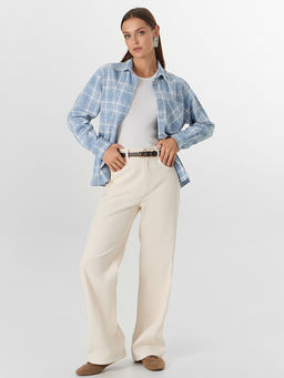 Брюки женские молочные - Mark formelle фото 5