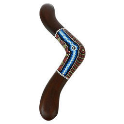 Сувенир Бумеранг с точечной росписью коричневый 40х7х1 см МИКС - Simaland фото 12