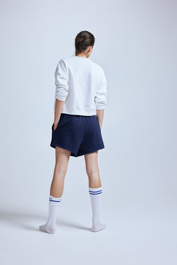 Pantalon corto en sudadera - H&m фото 4