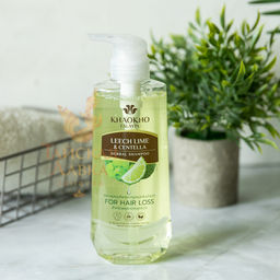 Шампунь Бессульфатный от Выпадения Каффир Лайм и Центелла KHAOKHO, 450 мл