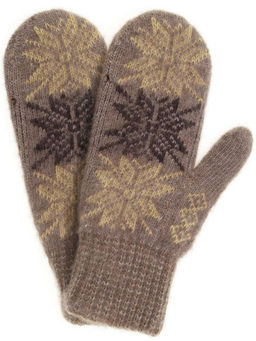 Варежки женские "Три снежинки" 3021-4
