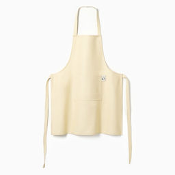 Фартук кухонный «Этель» Home, 60×70 см, 100% хлопок, саржа 250 г/м², молочный