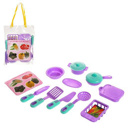 Набор посудки Маленькая помощница, МИКС