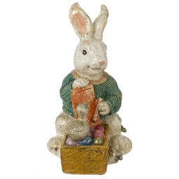 Фигурка декоративная "Заяц", L14 W11,5 H20 см