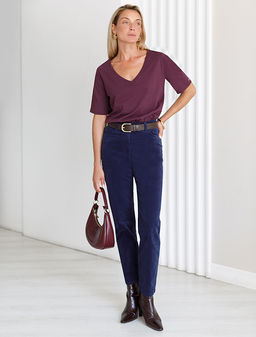 D24.283 Брюки женские синий