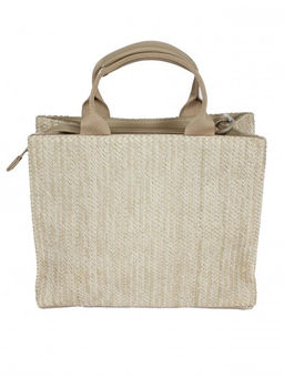 Сумка женская иск/кожа+текстиль DJ-CM 7531-TAOS TAUPE, 1отд, плечевой ремень, бежевый SALE 264417 - Adelia фото 6