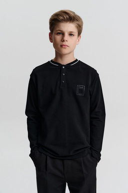 PELICAN, джемпер для мальчиков, Черный