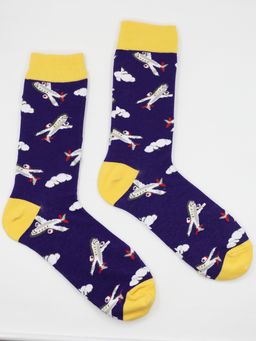 Носки р.40-45 Mood Самолёты Облака - Krumpy фото 4