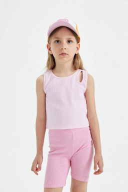 K?z Cocuk Bisiklet Yaka Atlet - Defacto фото 2