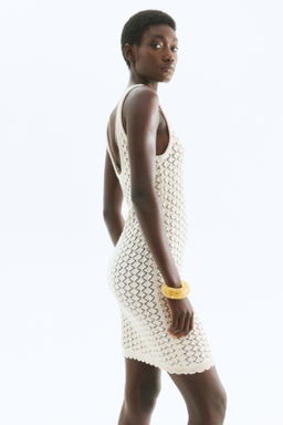 Vestido efecto crochet - H&m фото 4