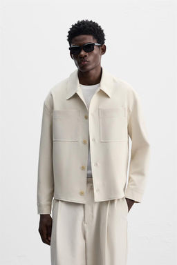 BOXY FIT OVERSHIRT - Zara фото 2