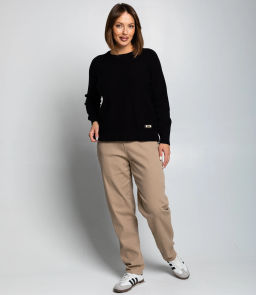 Джемпер #КТ8066, чёрный