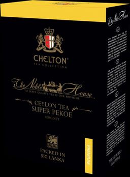 CHELTON. Благородный дом. Super Pekoe 200 гр. карт.пачка