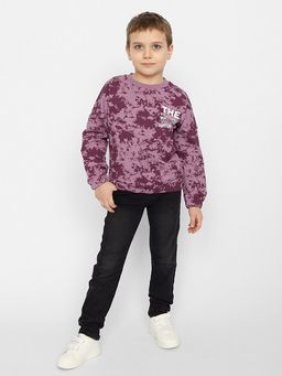 CRB wear/CSKB 63467-44-353 Джемпер для мальчика,фиолетовый/Ex.Cherubino  фото 2