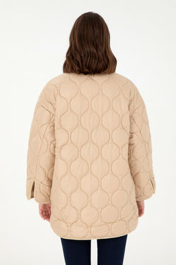 Женское песочное пальто - U.s. polo assn фото 5