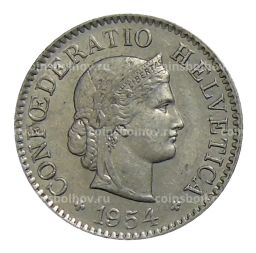 5 раппенов 1954 года B Швейцария