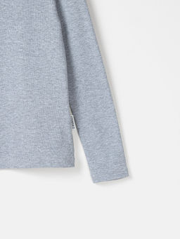 Бадлон Серый меланж 7+ - Bungly фото 4