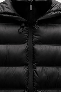 NEOPRENE-EFFECT PADDED JACKET - Zara фото 15
