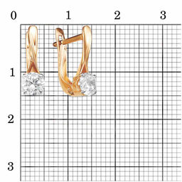 СЕРЬГИ 3289962Р - Красная пресня фото 2