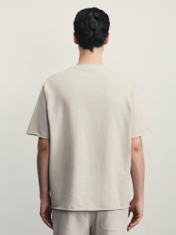 Футболка из плотного хлопка / Zarina фото 5