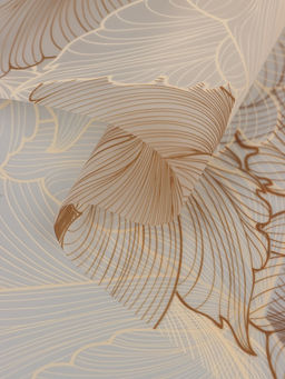 Цена за 20 шт. Пленка для цветов и букетов «Акварельный эскиз», матовая, бежевый, 57×57 см