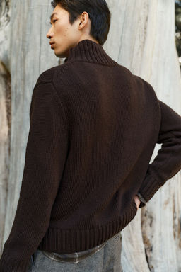 Jersey con cuello perkins Regular Fit - H&m фото 5