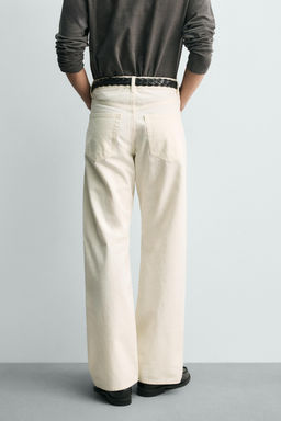 JEANS LOOSE FIT / Blanco roto - Zara фото 3