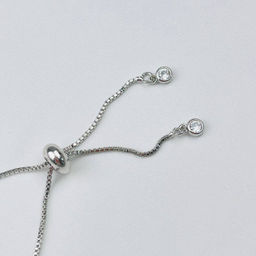 Браслет регулируемый с Лунным камнем от 16 см