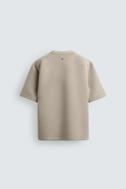 SUDADERA RELAXED FIT T?CNICA / Piedra - Zara фото 8