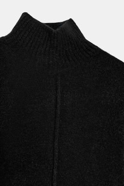 VESTIDO CORTO PUNTO SOFT / Negro - Zara фото 9