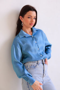 Martichelli Рубашка синяя  фото 12