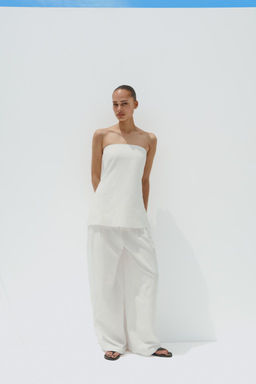 EMBROIDERED TROUSERS