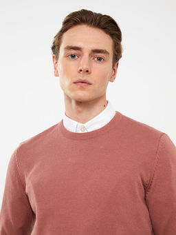 Bisiklet Yaka Erkek Triko Kazak