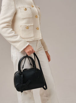 Кожаная сумка Polly summer DBR 31401 черный фото 5