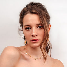 Серьги металл Яркость ромашки, цвет жёлто-розовый - Queen fair фото 2