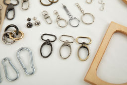 Фурнитура сумочная металл Gamma GH 118/25/10 Карабин 25 мм 10 шт. №24 под бронзу