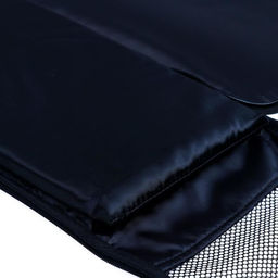 Сумка - переноска для животных Люкс, ПВХ, жаккард, 40 х 25 х 26, чёрная - Пижон фото 7