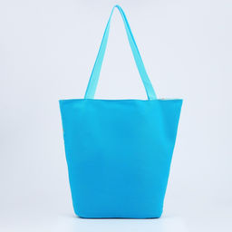 Сумка женская пляжная Feel the wave, 39х32 см, голубая - Nazamok фото 5