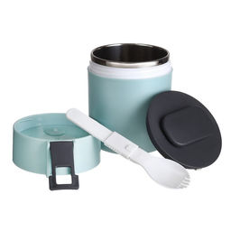 Ланч бокс в школу, контейнер для еды, 450 мл, с приборами, сохраняет тепло 6 часов, 12.3 х 9.2 см 74 - Take it easy фото 5