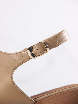 Босоножки 4013.23663bе.Круассан майами+коричневый