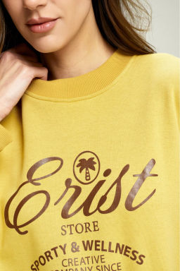 Свитшот Wellness Soft Yellow - Erist store фото 4