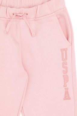 Пыльно-розовые спортивные штаны для девочек - U.s. polo assn фото 4