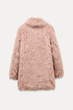 ZW COLLECTION FAUX FUR COAT - Zara фото 3