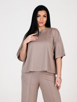 ЖК-1032 ЖЕНСКИЙ КОСТЮМ (Кофейный) - А-дина фото 5