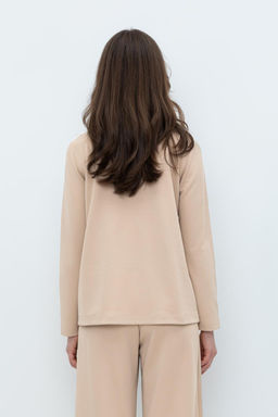 ЕВТ 3163/темно-бежевый джемпер жен