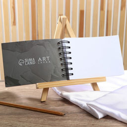 Скетчбук А6, 60 листов 190 г/м2 Серый - Artlavka фото 2