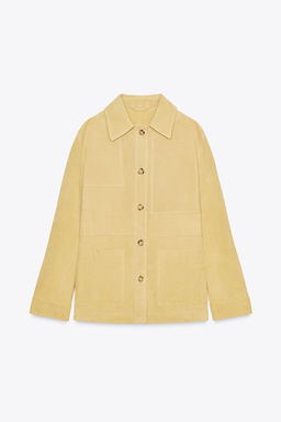 100% SUEDE LEATHER JACKET - Zara фото 2