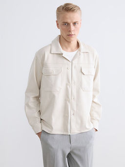 Regular Fit Erkek G?mlek Ceket