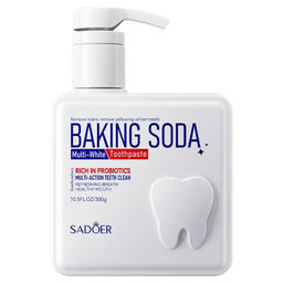 SADOER Отбеливающая зубная паста сода, 300 гр